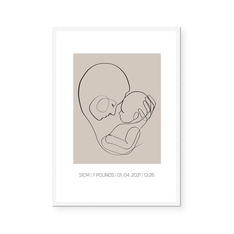 1 - CUSTOM NEWBORN PRINT