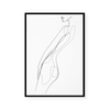 Sharni | Line Art | Art Print