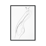 Sharni | Line Art | Art Print