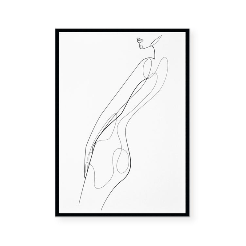 Sharni | Line Art | Art Print