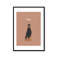 Doberman | Art Print