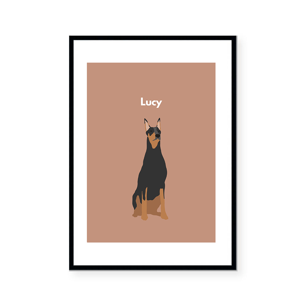 Doberman | Art Print