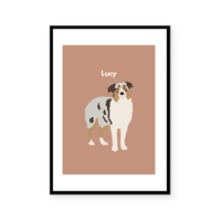 Australian Shepherd | Art Print
