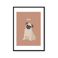 Pug | Art Print
