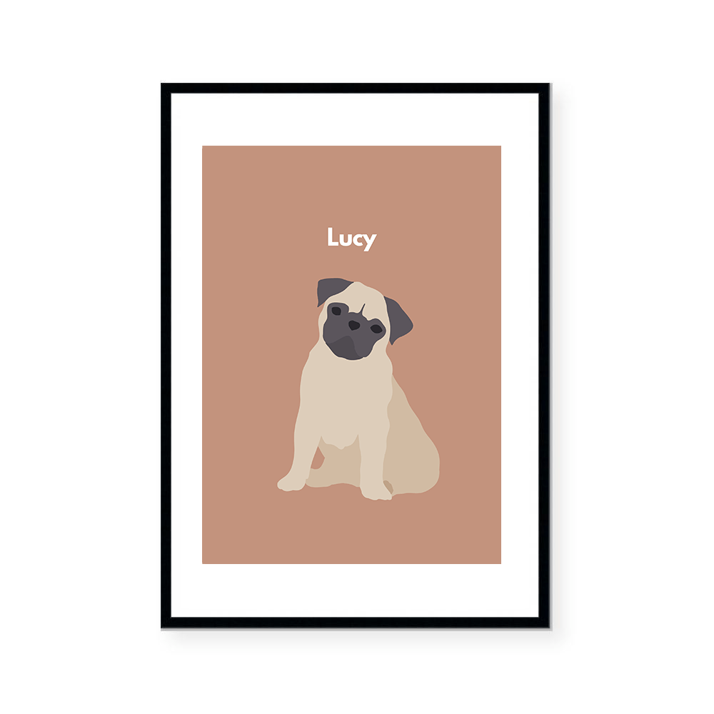 Pug | Art Print