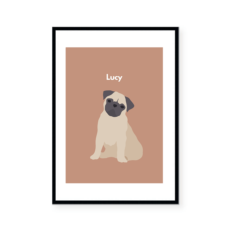 Pug | Art Print