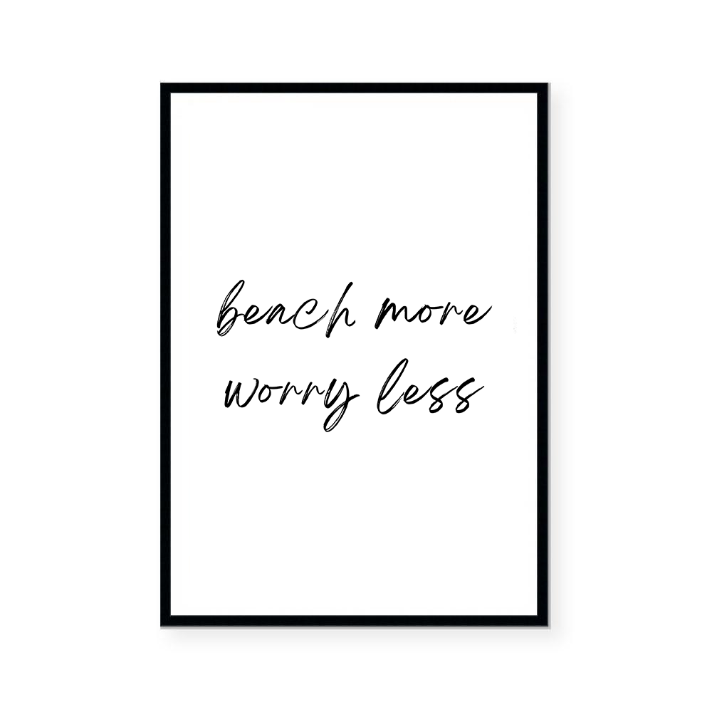 Beach More | Art Print