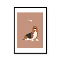 Basset | Art Print