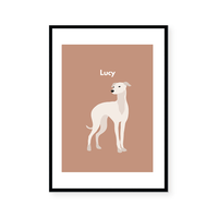 Whippet | Art Print