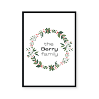 Family - Christmas Edition | Art Print