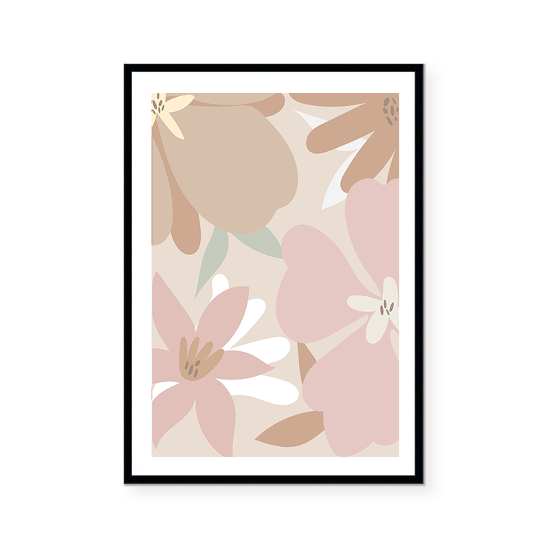 Nude Wildflowers | Art Print