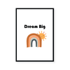 Dream Big (Rainbow) | Art Print