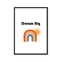 Dream Big (Rainbow) | Art Print