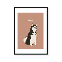 Husky | Art Print