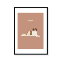 Saint Bernard | Art Print