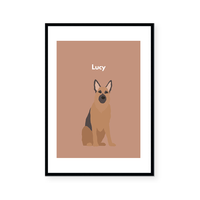 German Shepherd | Art Print