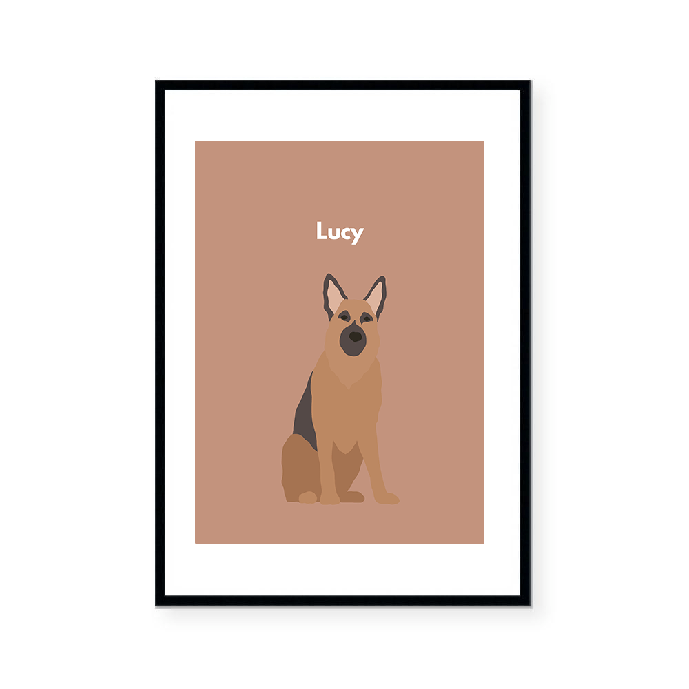 German Shepherd | Art Print
