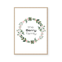 Family - Christmas Edition | Art Print