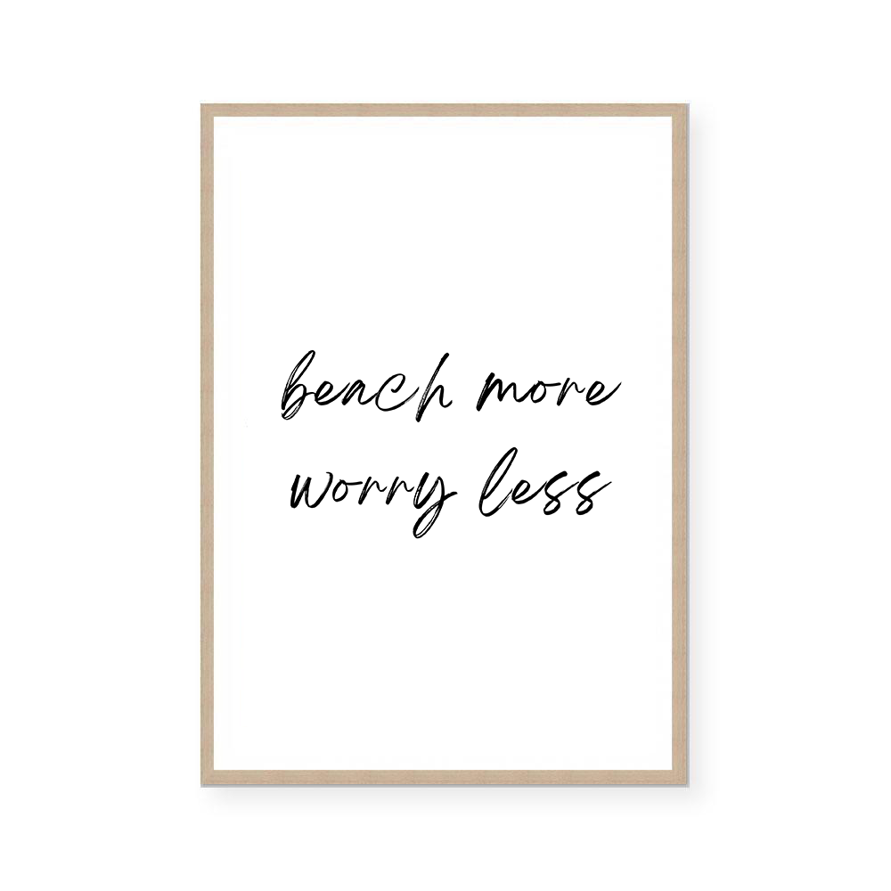 Beach More | Art Print