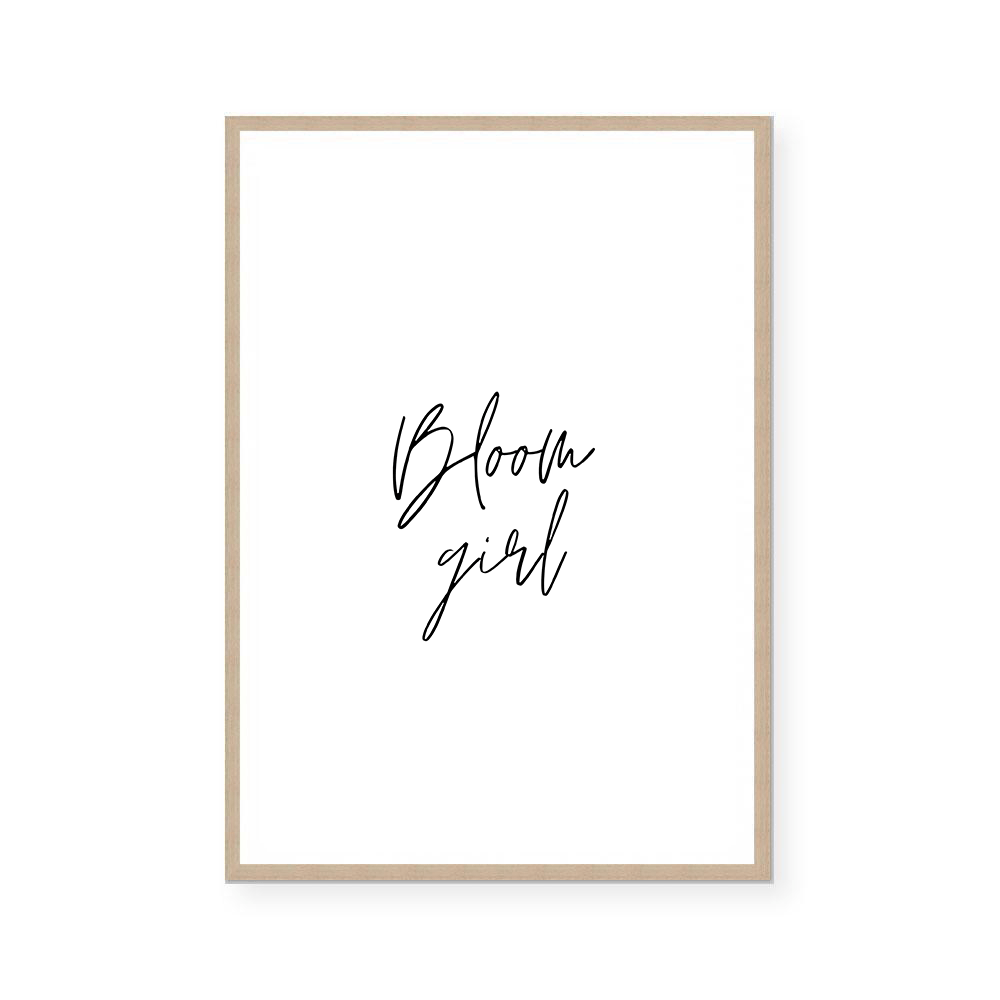 Bloom Girl | Art Print