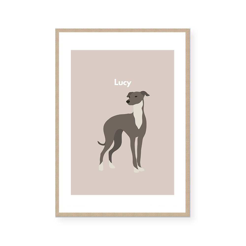Whippet | Art Print