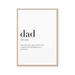 Dad | Art Print