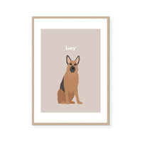 German Shepherd | Art Print