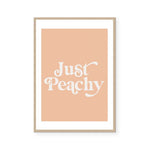Just Peachy | Art Print