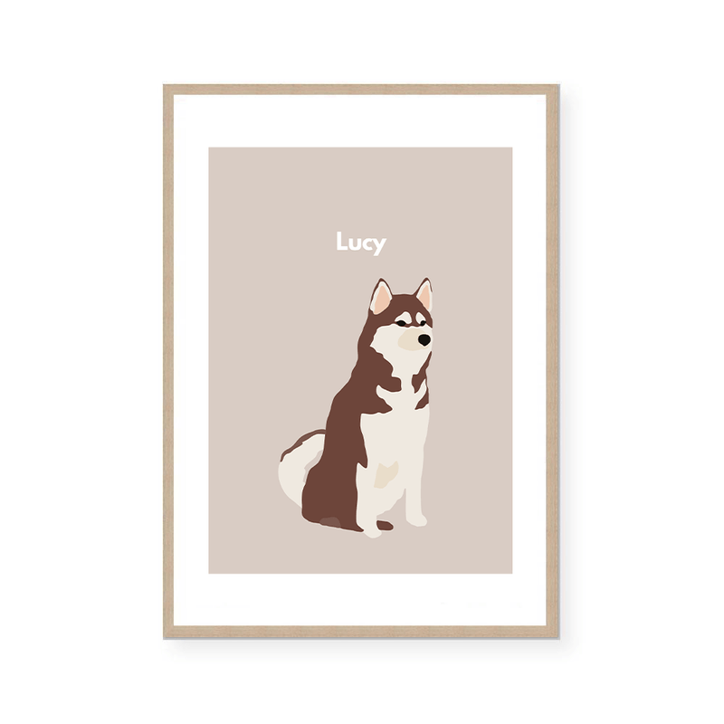 Husky | Art Print