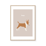 English Bull Terrier | Art Print