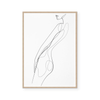 Sharni | Line Art | Art Print