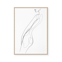 Sharni | Line Art | Art Print