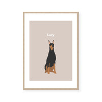 Doberman | Art Print