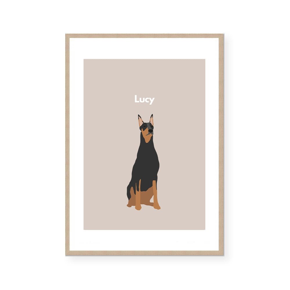 Doberman | Art Print