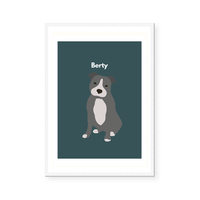 Staffy | Art Print