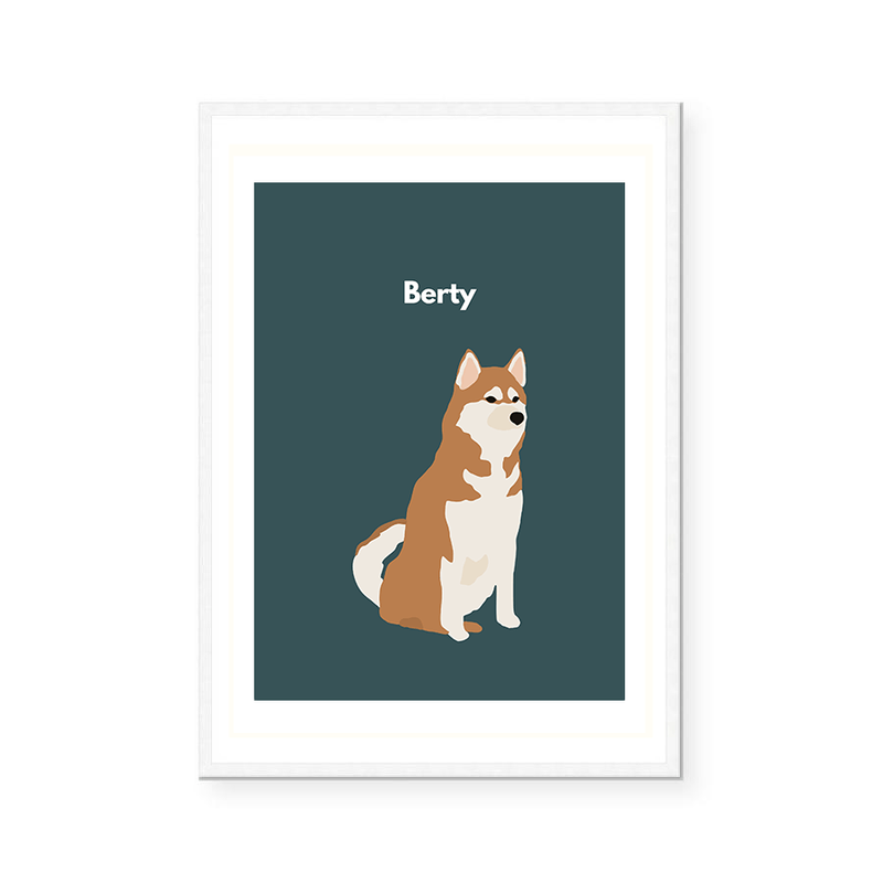 Husky | Art Print