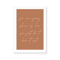 You Are Going Places | Art Print