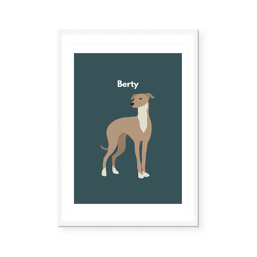 Whippet | Art Print