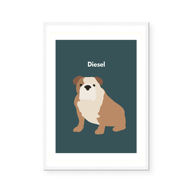 Bulldog | Art Print