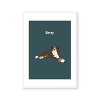 Bernese Mountain | Art Print