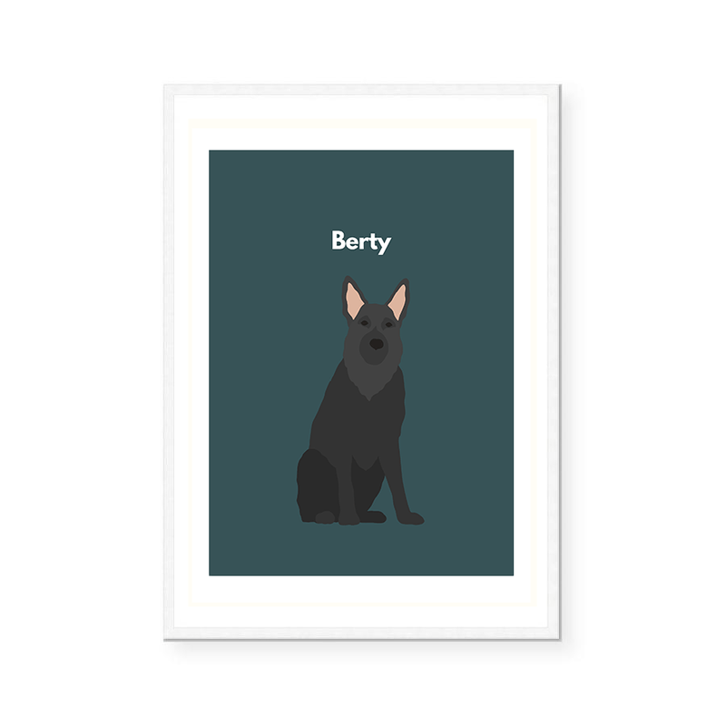 German Shepherd | Art Print
