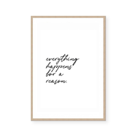 1 - EVERYTHING HAPPENS FOR A REASON