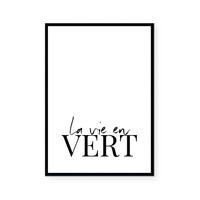 La Vie En Vert | Art Print