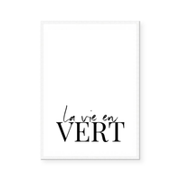 La Vie En Vert | Art Print