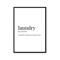 Laundry | Art Print