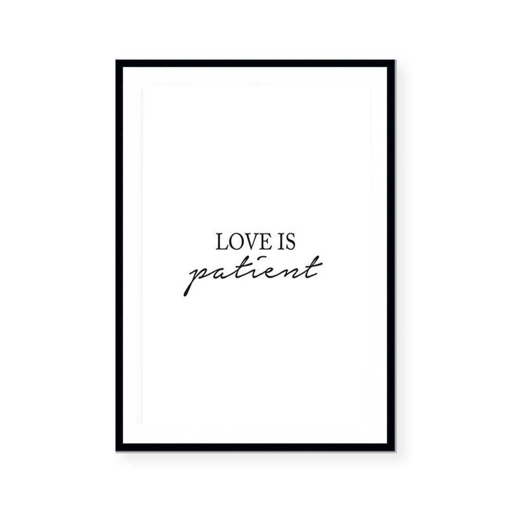 Love Is Patient | Art Print