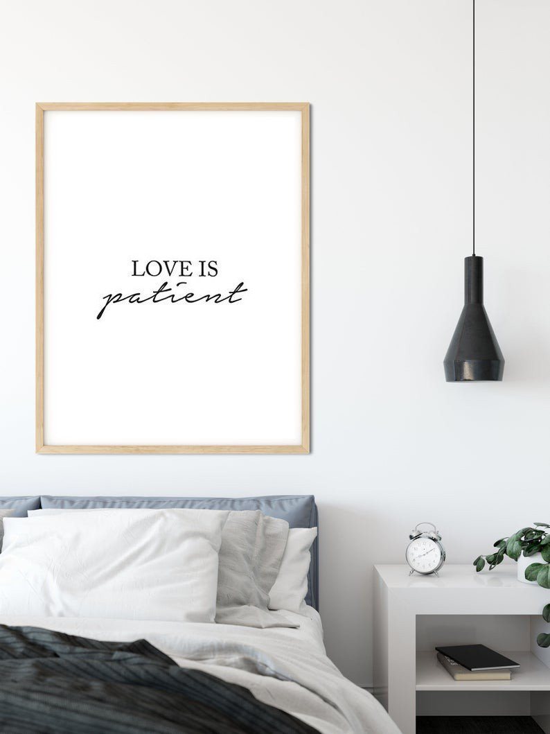 Love Is Patient | Art Print