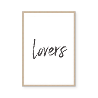 Lovers | Art Print