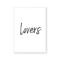 Lovers | Art Print