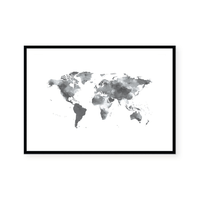 Map Of The World | Art Print